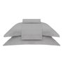 Jogo de Cama Queen Dallas II 600 Fios Buddemeyer Luxus Cinza Oliva 2,40 x 2,80 m