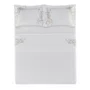 Jogo de Cama Queen Anicia 300 Fios Egípcio Trussardi Branco 2,40 x 2,80 m