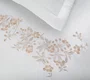 Jogo de Cama Queen Anicia 300 Fios Egípcio Trussardi Branco 2,40 x 2,80 m