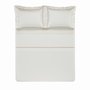 Jogo de Cama Queen Ariani 300 Fios Trussardi Branco e Legno 2,40m X 2,60m