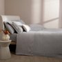 Jogo de Cama Queen Basquiat 400 Fios Buddemeyer Luxus Cinza Bourbon 2,40 x 2,80 m