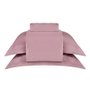 Jogo De Cama Queen Basquiat 400 Fios Buddemeyer Luxus Rosa Tint 2,40 x 2,80 m