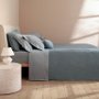 Jogo de Cama Queen Dallas II 600 Fios Buddemeyer Luxus Azul Balm 2,40 x 2,80 m