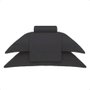 Jogo De Cama Queen Damask Stripes Buddemeyer Chumbo 2,40 x 2,50 m