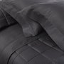 Jogo De Cama Queen Damask Stripes Buddemeyer Chumbo 2,40 x 2,50 m