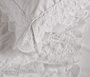 Jogo De Cama Queen Edelweiss 300 Fios Trussardi Branco/Branco