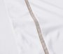 Jogo De Cama Queen Greco 300 Fios Trussardi Branco/Legno
