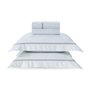 Jogo De Cama Queen Greco 300 Fios Trussardi Branco/Legno