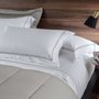 Jogo De Cama Queen Munique 300 Fios Kacyumara Branco/Fendi