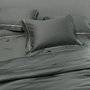 Jogo De Cama Queen Nilo 500 Fios Buddemeyer Luxus Verde Pinheiro/Bege 2,40 x 2,80 m