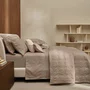 Jogo De Cama Queen Oliveto 200 Fios Trussardi Avena 2,40 x 2,80 m