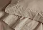 Jogo De Cama Queen Oliveto 200 Fios Trussardi Avena 2,40 x 2,80 m