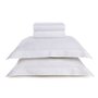 Jogo De Cama Queen Simonetta 300 Fios Trussardi Branco 2,40 x 2,80 m