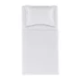 Jogo de Cama Solteiro Grasso 300 Fios Egípcio Trussardi Branco 1,70 x 2,80 m