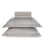 Jogo de Cama Super King 300 Fios Enrico Trussardi Marmo e Branco