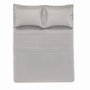 Jogo de Cama Super King 300 Fios Enrico Trussardi Marmo e Branco