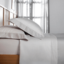 Jogo de Cama Super King 400 Fios Clak Buddemeyer Luxus Cinza Antártica c/ Bordado Cinza