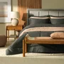 Jogo de Cama Super King Bossa 300 Fios Egípcio Karsten Cinza