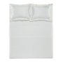Jogo De Cama Super King Dominicani 600 Fios Trussardi Branco