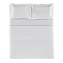 Jogo De Cama Super King Grasso 300 Fios Trussardi 2,80 x 2,80 m Branco