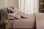 Jogo De Cama Super King Grasso 300 Fios Trussardi 2,80 x 2,80 m Nocciola