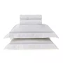 Jogo De Cama Super King Marconi 300 Fios Trussardi Branco/Branco