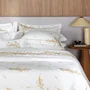 Jogo de Cama Super King Mimosa 300 Fios Trussardi Estampado 280cm x 280cm