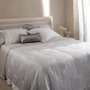 Jogo de Cama Super King Palladio 400 Fios Buddemeyer Luxus Cinza Lunar 2,80 x 2,80 m