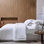 Jogo De Cama Super King Simonetta 300 Fios Trussardi Branco 2,80 x 2,80 m