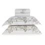 Jogo de Cama Super King Verita 300 Fios Trussardi 2,80 x 2,80 m