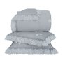Jogo De Colcha Queen Le Corsaire Buddemeyer Luxus Cinza Oliva 2,80 x 2,60 m