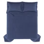 Jogo De Colcha Queen Novoli 200 Fios Trussardi 2,40 x 2,60 m Marinho