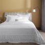 Jogo De Colcha Queen Quatre Buddemeyer Luxus Branco 2,80 x 2,60 m