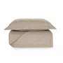 Jogo De Colcha Solteiro Montanelli 200 Fios Trussardi Avena 1,80 x 2,50 m