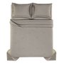 Jogo De Colcha Super King Dante 300 Fios Trussardi Nocciola 3,10 x 2,80 m