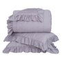 Jogo De Colcha Super King Petit Pois 270 Fios Buddemeyer Luxus Rosa Lily 2,90 x 2,50 m