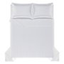 Jogo De Colcha Super King Piaceri 300 Fios Trussardi Branco 2,90 x 2,50 m