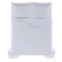 Jogo De Colcha Super King Simonetta 300 Fios Trussardi Branco 3,10 x 2,80 m