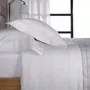 Jogo De Cama Queen Basquiat 400 Fios Buddemeyer Luxus Branco/Branco