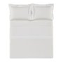 Jogo De Lençol Casal Vercelli 300 Fios Trussardi Branco 2,20 x 2,80 m