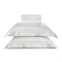 Jogo De Cama Queen Contessina 300 Fios Trussardi Branco 2,40 x 2,80 m