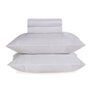Jogo De Lençol Super King La Lizza 300 Fios Trussardi Branco 2,80 x 2,80 m