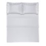 Jogo De Lençol Super King Riviera 600 Fios Trussardi Branco 2,80 x 2,80 m