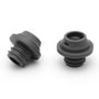 Kit 02 Rolhas de Silicone Le Creuset Black Onyx