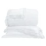 Kit 03 Peças Colcha King Linetta Buddemeyer Luxus Branco 307cm x 258cm