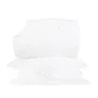 Kit 03 Peças Colcha Super King Arlo Buddemeyer Luxus Branco 3,10 x 2,60 m