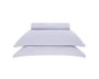 Kit 03 Peças Duvet Queen 500 Fios Cairo II Buddemeyer Luxus Cinza Polar