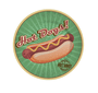 Kit 08 Peças Hot Dog Collection com Mini Molheiras Alleanza Cerâmica