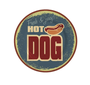 Kit 08 Peças Hot Dog Collection com Mini Molheiras Alleanza Cerâmica