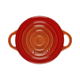 Kit 4 Mini Cocottes Laranja Le Creuset